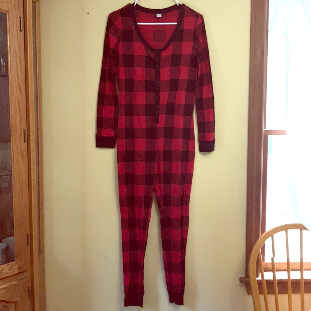 Buffalo plaid, onesie